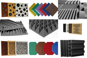 Acoustic panels create an anechoic atmosphere by removing excess sound energy from rooms. Acoustic panels